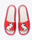 Tory Burch Rabbit Bubble Jelly Leather Band Red Size 11  (New) — photo 2