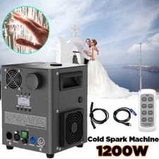 1200W Cold Spark Machine Powder Firework Stage Effect DMX DJ Wedding Show