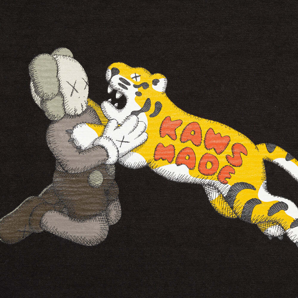 HUMAN MADE KAWS MADE GRAPHIC T-SHIRT #2 White Black XX27TE015 S