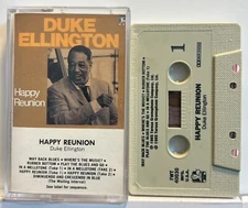 Duke Ellington : Happy Reunion (Cassette Tape 1985 Doctor Jazz) *Rare* *V. Good*