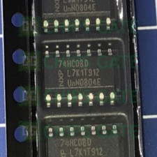 10PCS NEW SN74HC08DR TI D/C:10 SOP14