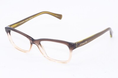 NEW COACH 6089 5400 OLIVE BROWN GRADIENT OLIVE AUTHENTIC FRAMES EYEGLASSES 51-16