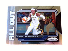 2023 Panini Prizm Basketball WNBA Arike Ogunbowale All Out Insert Card #3 Wings