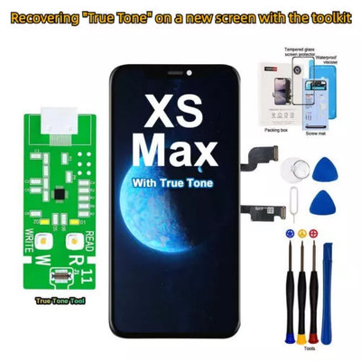 For iPhone Xs MAX Screen Replacement HD LCD Touch Display Digitizer True Tone