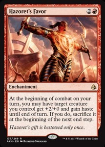 Hazoret's Favor x4 - Amonkhet - NM-Mint, English - Amonkhet
