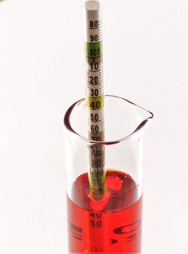Bier & Wein Triple Scale Hydrometer - Alkoholmeter für Wein, Bier und Apfelw