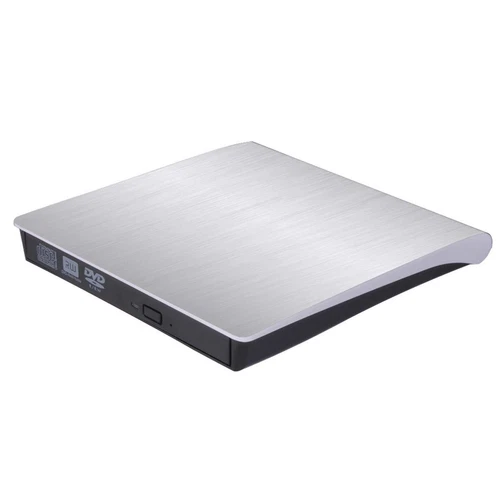 Externes DVD/CD Laufwerk für Laptop Tragbar USB 3.0 DVD-RW Mac Notebook PC Weiß