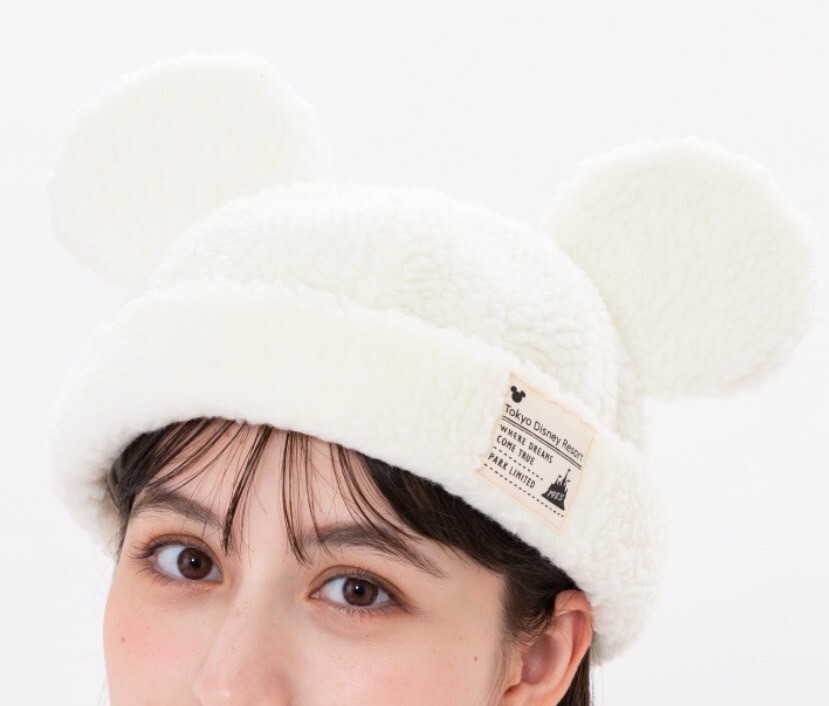 Tokyo Disney Resort Mickey Mouse Ears Hat‎ – 25th Anniversary  RARE Discover Adorable Sherpa Mickey Ear Hats from Tokyo Disney  main image 2