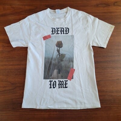 Vintage Dead To Me San Francisco Punk Band  T Shirt Medium White Cotton