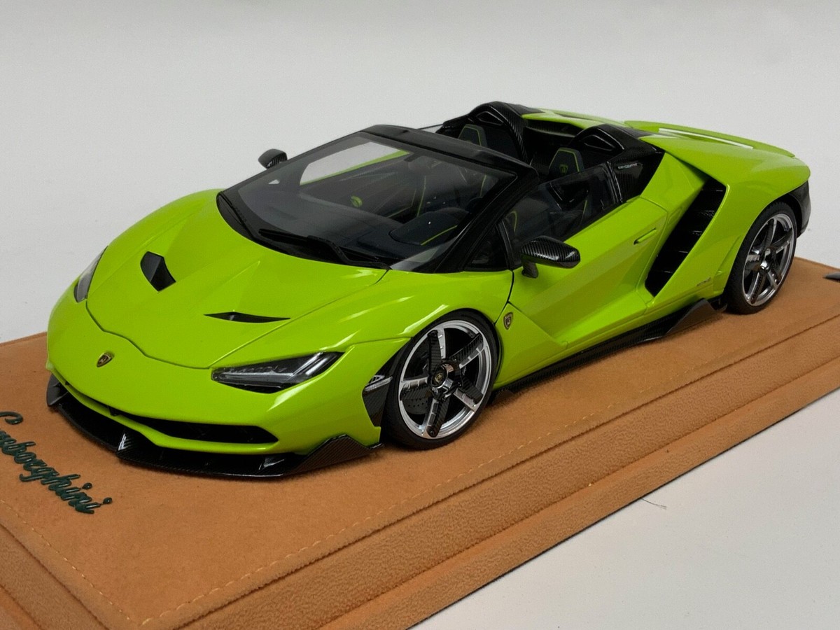 1/18 AutoArt Lamborghini Centenario Roadste Green 79118 Custom