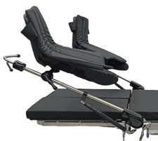 Black Series Pneumatic Lithotomy Stirrups Heavy Duty 550Lbs Capacity NEW PAIR