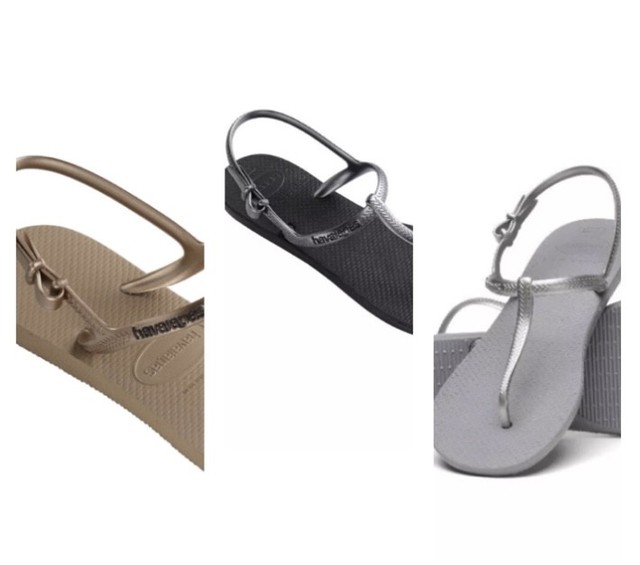 roxy silver flip flops