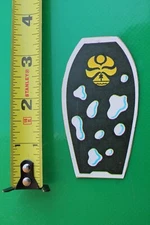 HIC Hawaiian Island Creations Surfboards Bodyboard Vintage 70's Surfing STICKER