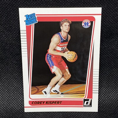 2021 Panini Donruss Corey Kispert RC Washington Wizards Rookie #233