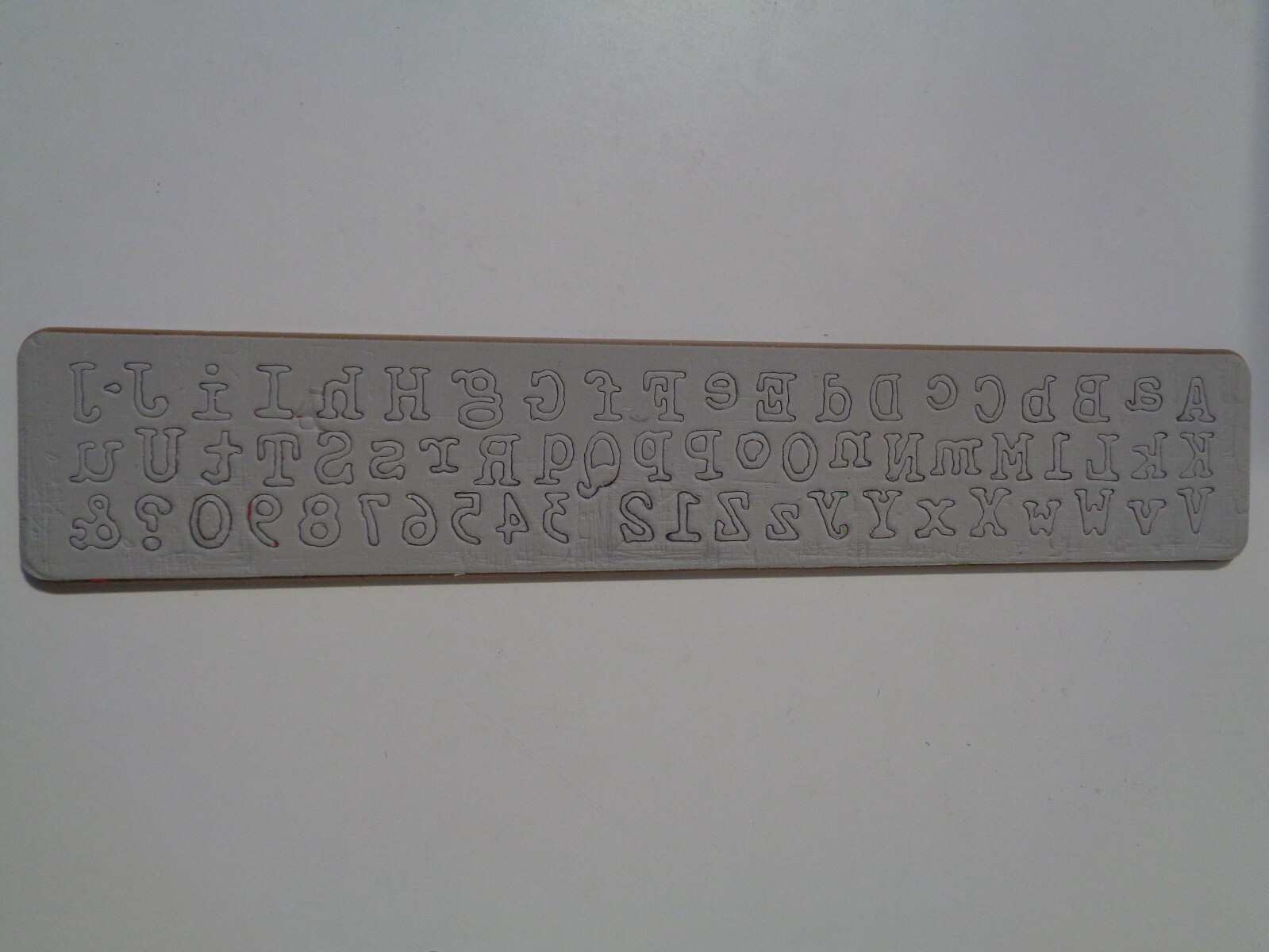 Sizzix Tim Holtz Alterations Typeset Alphabet & Numbers Rare Die Cutter
