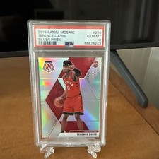 2019 Panini Mosaic Silver Prizm 226 Terence Davis  PSA 10 618151