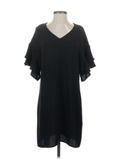 ABS Allen Schwartz Women Black Casual Dress S