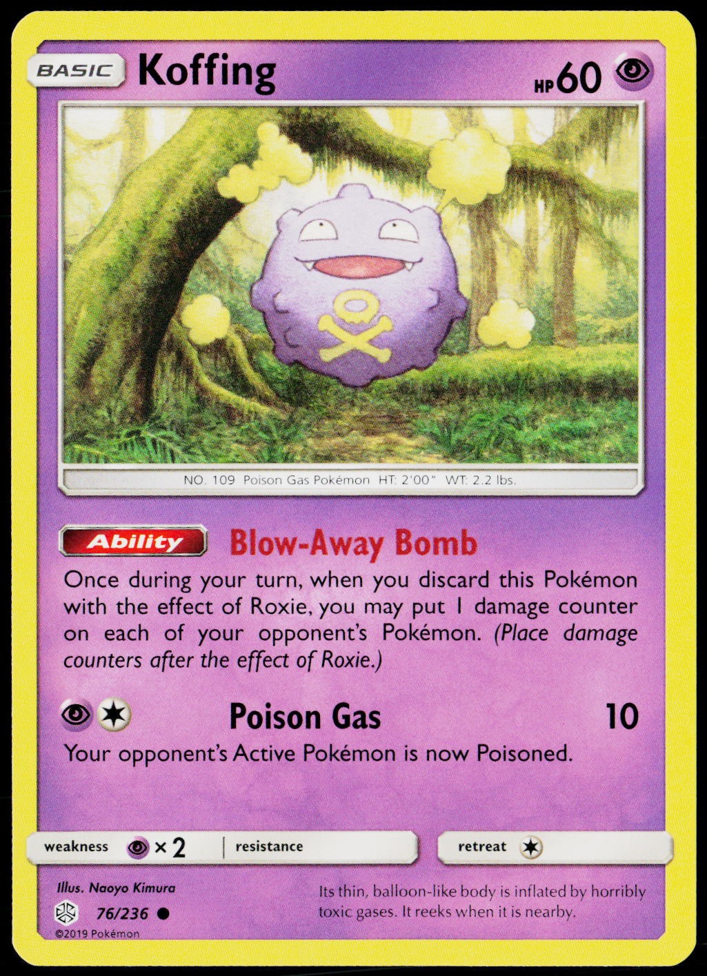 Koffing 76/236 SM - Cosmic Eclipse LP