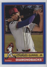 2025 Topps Heritage Dark Blue Border Lourdes Gurriel Jr #164 13kt