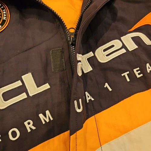 McLaren Formula 1 Team Jacket Mens Medium Black Racing Formula 1 image 9