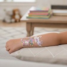 Unicorn Party Supplies - 26 Waterproof Temporary Tattoos for Kids' Celebrations