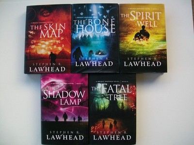 Bright Empires Series (Set of 5) Skin Map Bone House Spirit Well Shadow Lamp...