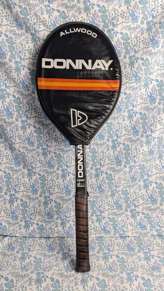 Raquette De Tennis Vintage Allwood Björn Borg Superlight - Made in Belgium - Photo 1/4