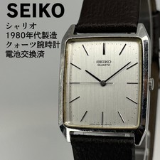 Good condition SEIKO Chariot 80s Quartz Wristwatch Battery replaced