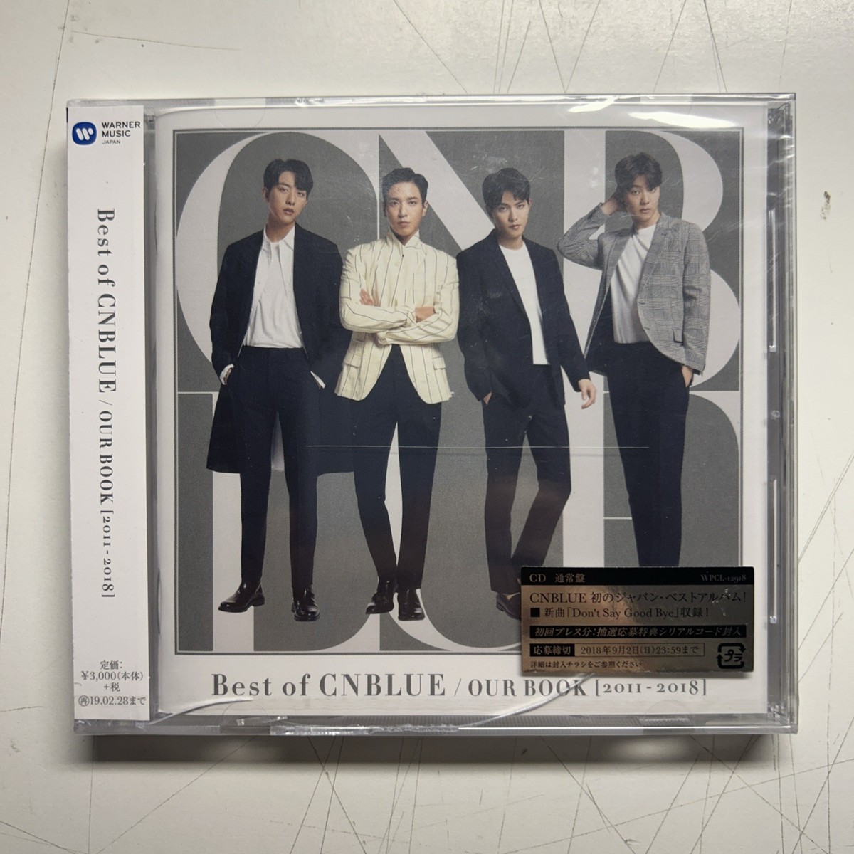 CD Best of CNBLUE / OUR BOOK [2011 - 2018] (Standard Edition