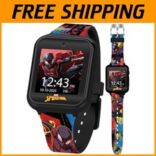Spider-Man LED Watch for Kids, Step Counter, Camera