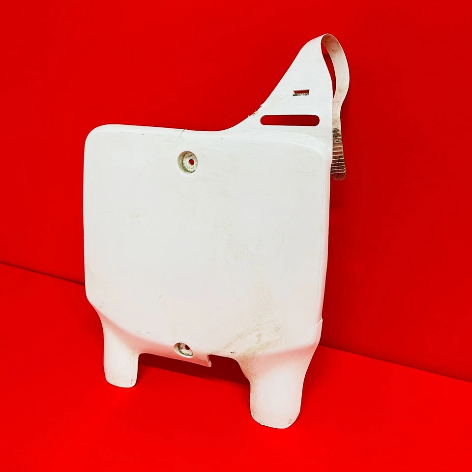 RM250 FRONT NUMBER PLATE PLASTICS GENUINE OEM SUZUKI RM 250 (1996-2000) - Image 3 of 4