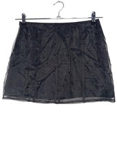 UNITED COLORS OF BENETTON Minigonna Donna Gonna Taglia IT 40 nero stile casual