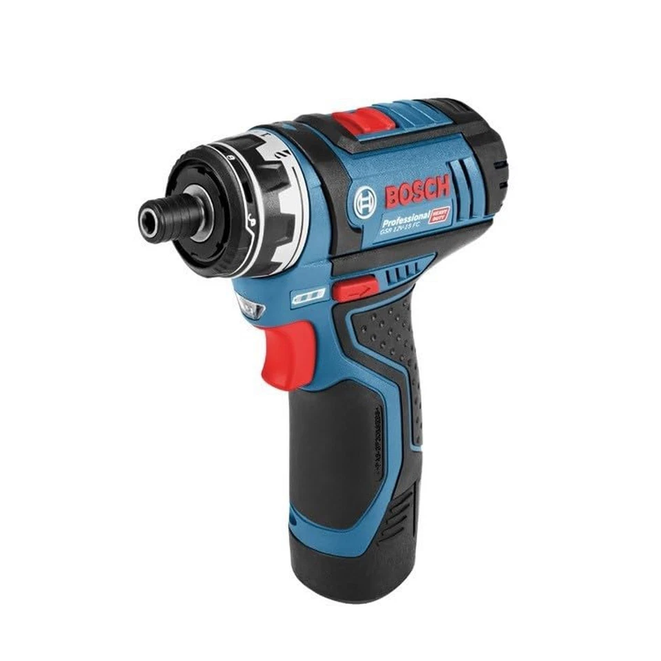 Bosch Professional GSR12V-15 12v 2 x 2.0ah Li-ion FlexiClick Drill Driver L-B... - Image 2 of 4