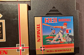 Nintendo Entertainment System (NES) - RBI Baseball - w/ Manual & Sleeve - Tested