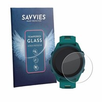Savvies Schutzglas FüR Garmin Forerunner 170 Music Echt Glas Panzer Display 9H