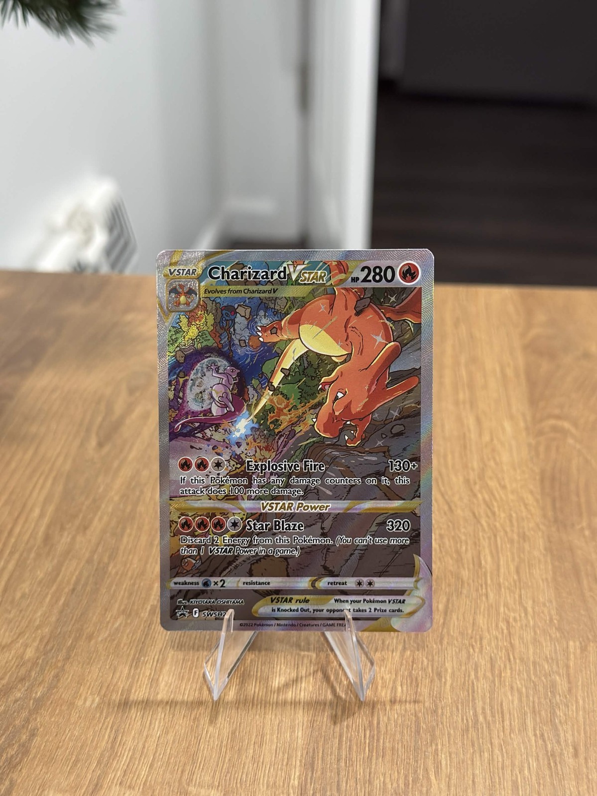Charizard VSTAR SWSH262 SWSH: Sword & Shield Promo Card Holo (LP)