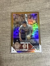 Beau Brieske 2023 Topps Gold Rainbow Foil Tigers #184
