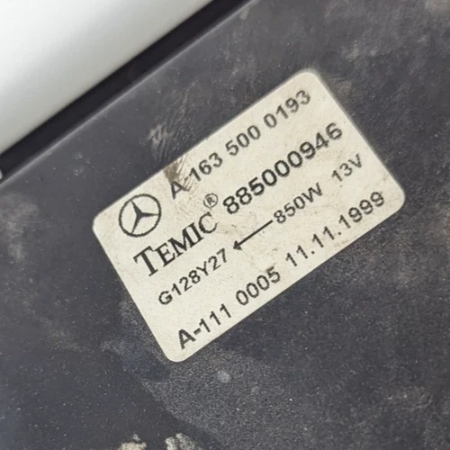 2000 2001 Mercedes ML55 AMG Radiator Fan 1635000193 OEM - Изображение 2 из 4