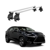Menabo DachträGer GrundtäGer FüR Lexus NX AZ10 2014-2021 50Kg Stahl Silber 2 Tlg
