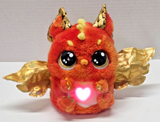 Spin Master Hatchimals Dragon Plush Interactive Light Up Heart Sound Toy