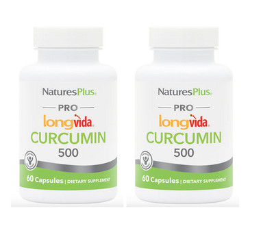 Natures Plus Pro Curcumin 500 mg 60 capsules (2 PACK)