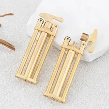 Brass Retro Petroleum Lighter Portable Metal Brass Gasoline Oil Cigarette Lighte