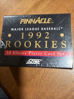 1992 Score Pinnacle Major League Baseball Rookies Factory Sealed Box