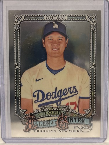 2025 Allen & Ginter Chrome Variation #132 Shohei Ohtani Los Angeles Dodgers MVP
