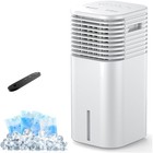 Energy Efficient 3-in-1 Portable Air Conditioner with Remote & Timer - 24" White