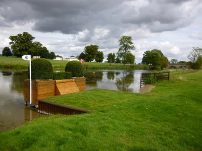 #ad Photo A2 Fence 28 The Anniversary Splash at Burghley 2014 Stamford TF c2014 GBP 35.00