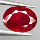 1.44Ct. Natural Ruby Red Oval Madagascar Gemstone Beautiful Sparkles Color!