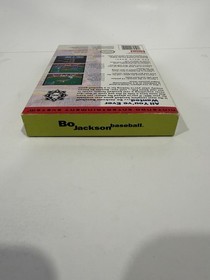 NES Bo Jackson Baseball CIB Complete Tested Nintendo Data East Authentic Rare