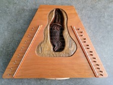 AH WEH HUT Hand Crafted Wooden Lap Harp Blue Ridge Mountains