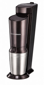 SodaStream Crystal 3.0 Wassersprudler mit Quick-Connect-Zylinder und Glaskaraffe